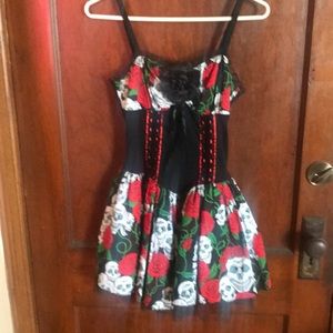 ❌FINAL PRICE❌ HotTopic Day of The Dead 💀dress!
